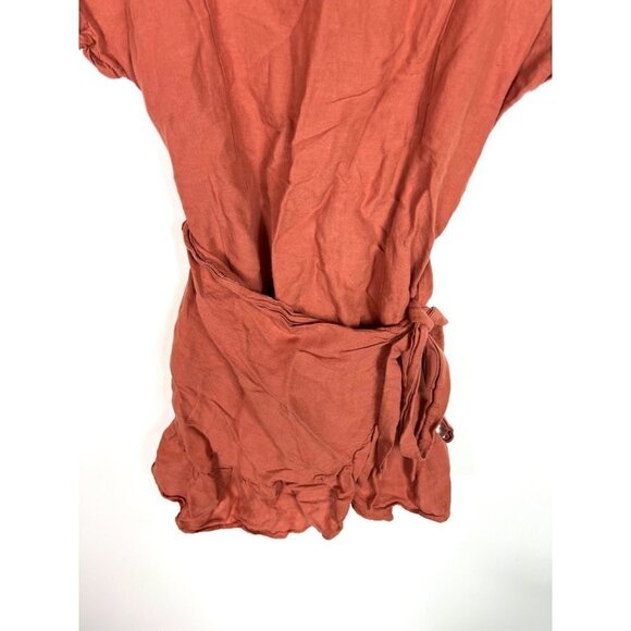 ASTR wrap linen dress‎ - Picture 4 of 8